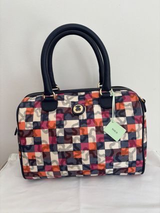 Bolso Tous Bowling Kaos Cuadrados Multicolor