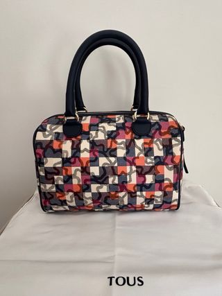 Bolso Tous Bowling Kaos Cuadrados Multicolor