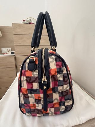 Bolso Tous Bowling Kaos Cuadrados Multicolor