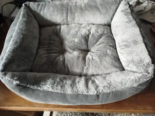Cama perro gris 54x44