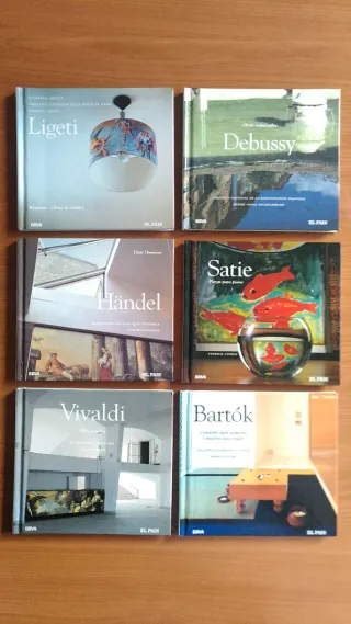 Colección 6 Libro-CDs Música Clásica