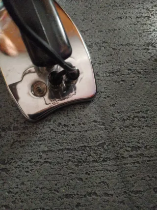 Plancha antigua de metal