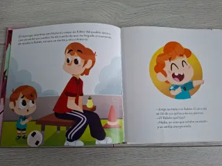 Libro infantil emociones: El equipo de fútbol