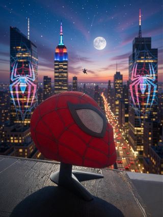 Máscara Spiderman 3D