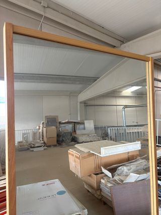 Espejo haya 110x65 cm diseño recto