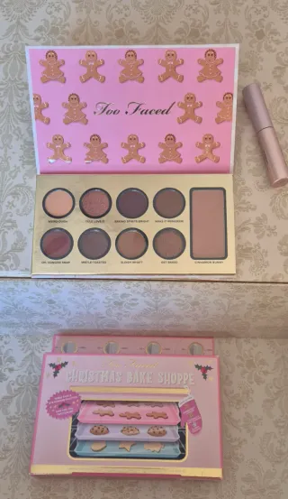 2 Cofres Maquillaje Too Faced Christmas Bake Shopp