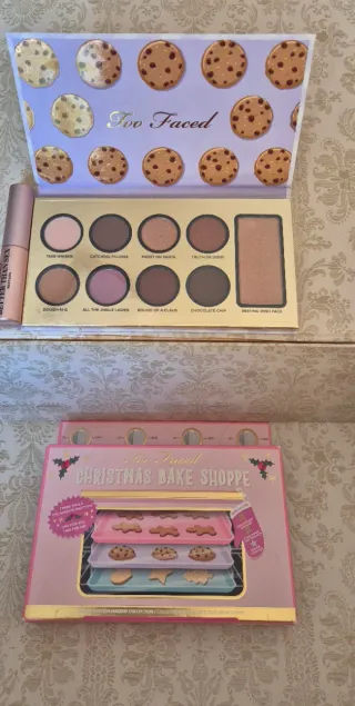 2 Cofres Maquillaje Too Faced Christmas Bake Shopp