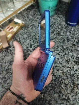 Nintendo Game Boy Advance SP Azul ags 001