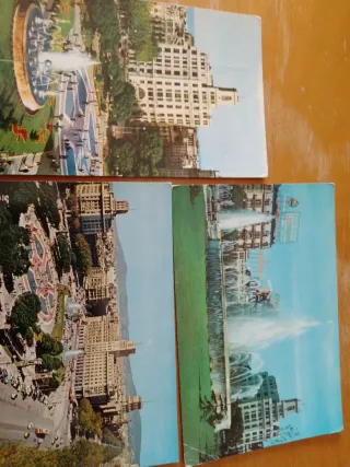 7 Postales Barcelona Plaça Catalunya