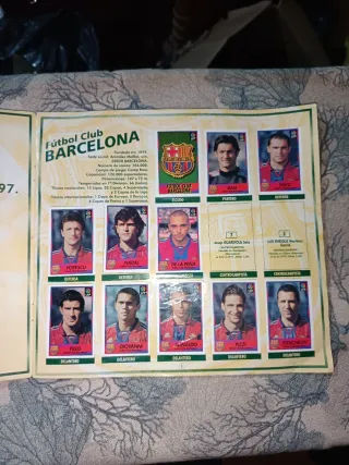 Album Bollycao Fútbol Liga 96-97