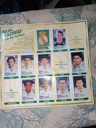 Album Bollycao Fútbol Liga 96-97