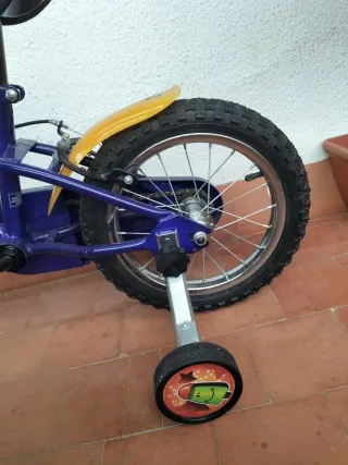 Bicicleta Infantil Hello Boy Talla 14