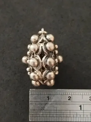 Colgante Plata Estilo Charro