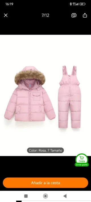 Conjunto ski Nuevo a estrenar . Traje de nieve.