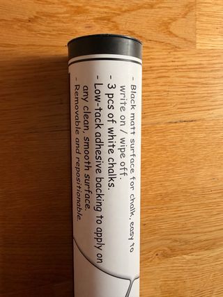 Lamina pizarra organizador mensual