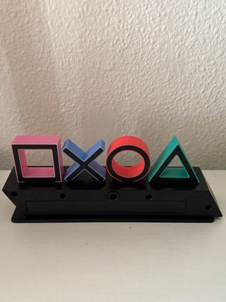 Reloj Playstation con Luces LED