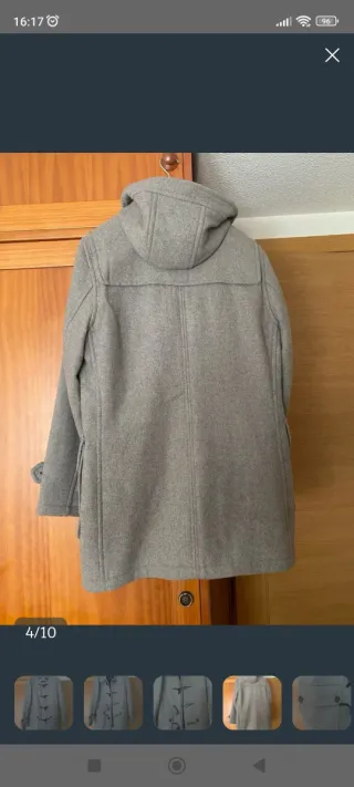 Abrigo de paño hombre