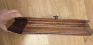 Espositore portachiavi legno e ottone