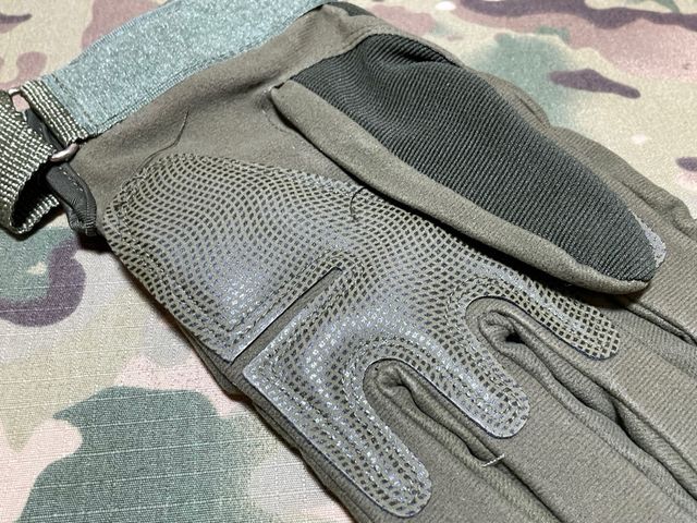 Guantes tácticos verdes, talla M