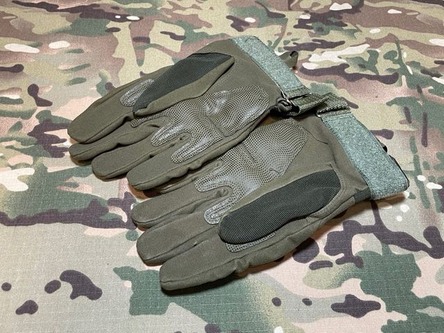 Guantes tácticos verdes, talla M