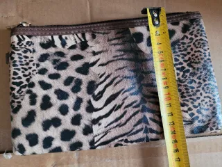 Bolso de mano estampado animal print