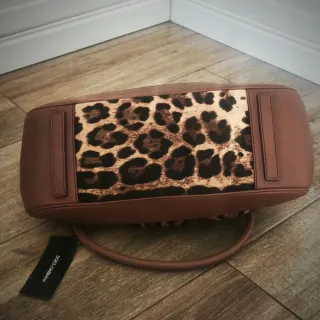 Borsa Dolce & Gabbana originale. Tela e pelle. Nuova