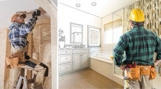 Operario de fontaneria y albañileria