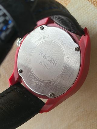 Reloj Racer Rojo y Negro