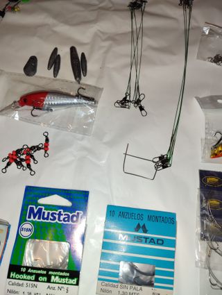 Canna da pesca 3 metri e attrezzatura