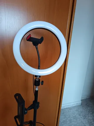 Aro de Luz Elegiant con Soporte Móvil