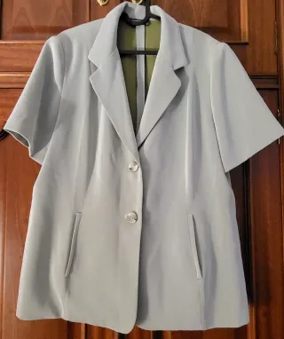Chaqueta de traje gris