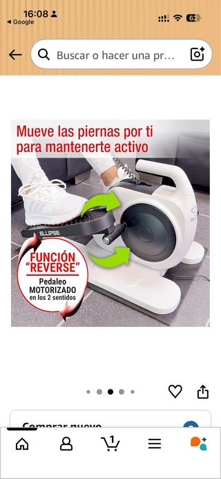 Pedales Elíptica Digital