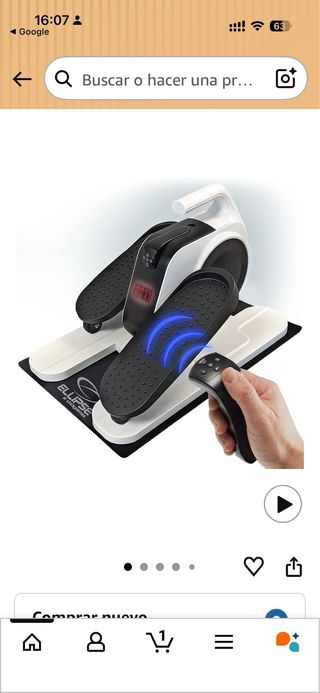 Pedales Elíptica Digital