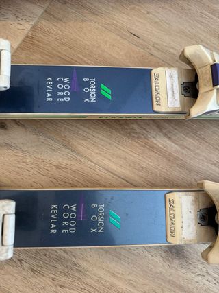 2 Paia di Sci Salomon e Blizzard Vintage