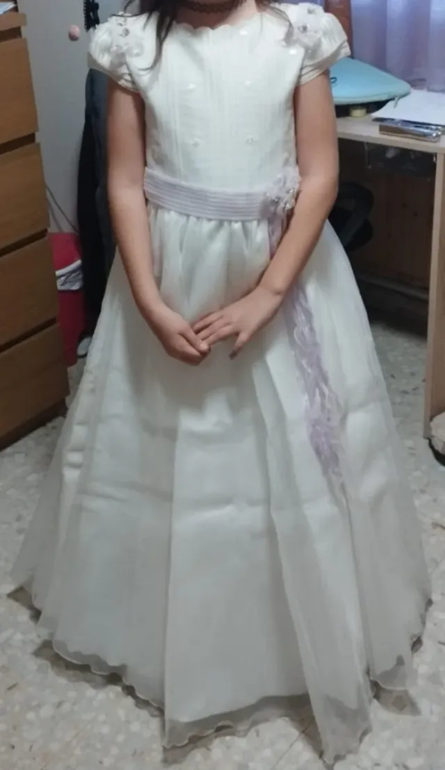 Vestido de comunión blanco