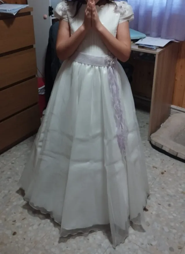 Vestido de comunión blanco