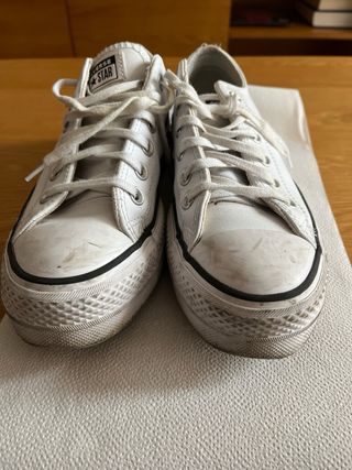 Converse plataforma talla 38