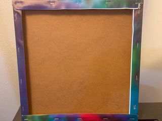 Quadro Decorativo Pappagallo Multicolore