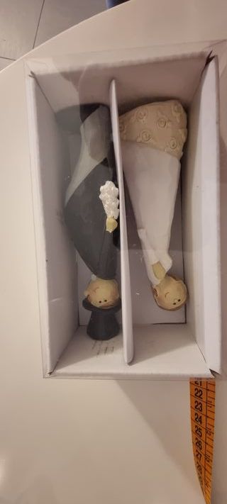 Statuine Sposi Legno