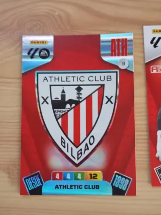 7 Cromos Athletic Bilbao Adrenalyn XL 25-26