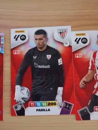 7 Cromos Athletic Bilbao Adrenalyn XL 25-26