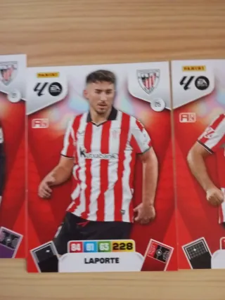 7 Cromos Athletic Bilbao Adrenalyn XL 25-26