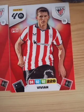 7 Cromos Athletic Bilbao Adrenalyn XL 25-26