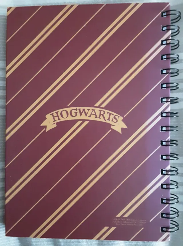 Libreta Harry Potter Gryffindor con espiral