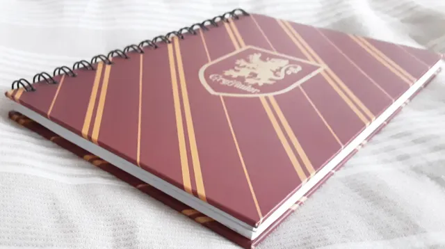 Libreta Harry Potter Gryffindor con espiral