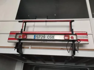 Porta motos para autocaravana Hymer