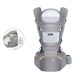 Marsúpio Cinza para Passeio/Transporte