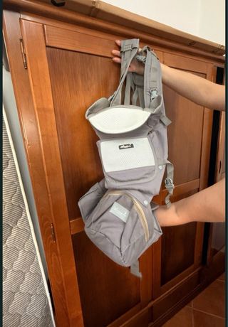 Marsúpio Cinza para Passeio/Transporte