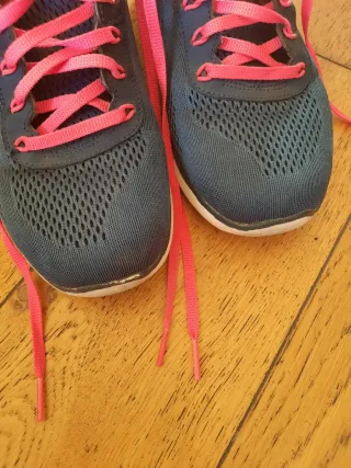 Zapatillas Skechers Azul/Rosa Talla 39