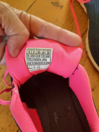 Zapatillas Skechers Azul/Rosa Talla 39